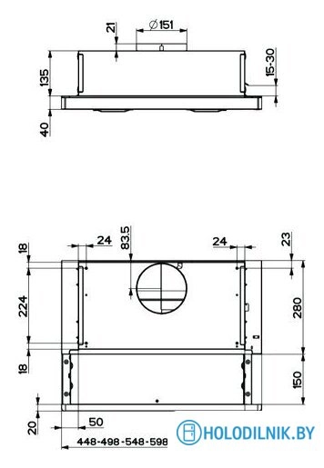 Кухонная вытяжка Faber Flox WH A45 315.0567.351