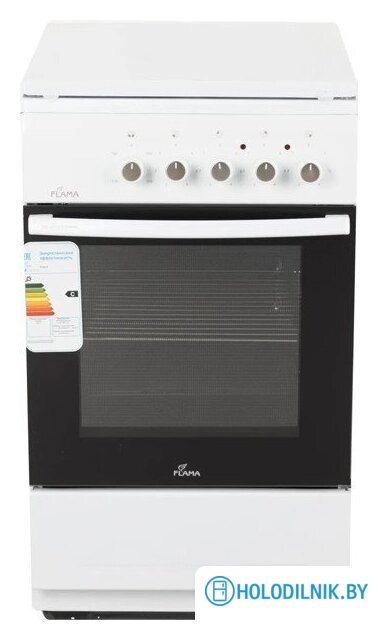 Кухонная плита Flama L FE 14010 (белый)
