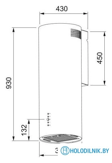 Кухонная вытяжка Franke Axis 35 WH 335.0706.919