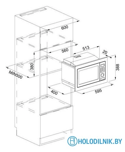Микроволновая печь Franke FMW 250 CR2 G BK [131.0391.304]