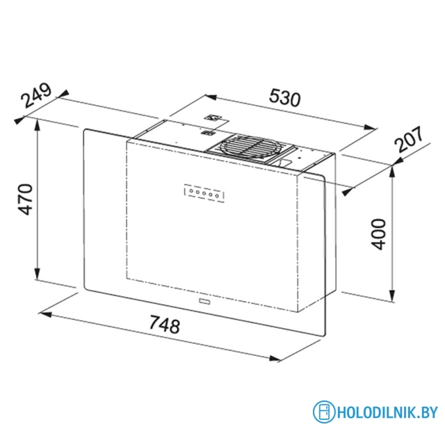 Кухонная вытяжка Franke Maris Free 80 330.0542.181
