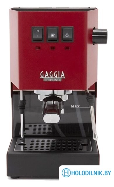 Рожковая кофеварка Gaggia Classic Evo Red 9481/12