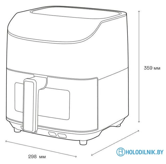 Аэрогриль (аэрофритюрница) Garlyn AG-500