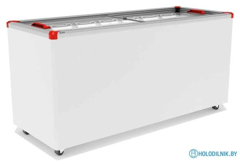 Морозильный ларь Gellar Classic FG 600 C (красный)