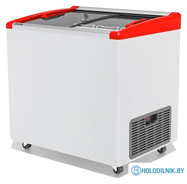 Морозильный ларь Gellar FG 250 E (красный)