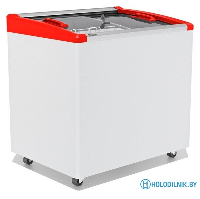 Морозильный ларь Gellar FG 250 E (красный)