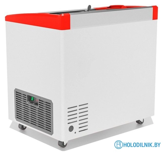Морозильный ларь Gellar FG 250 E (красный)