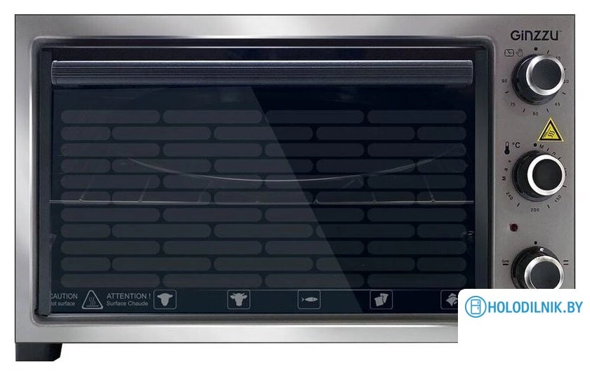 Мини-печь Ginzzu HOT-132 gray