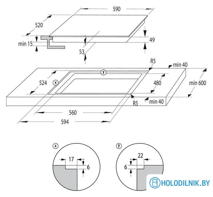 Варочная панель Gorenje GI6442BSCE