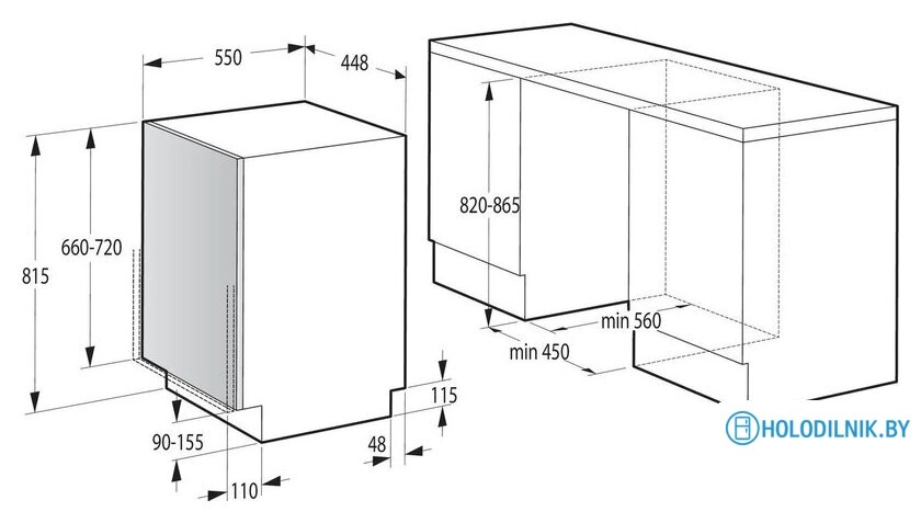 Встраиваемая посудомоечная машина Gorenje GV561D11