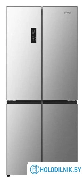 Четырёхдверный холодильник Gorenje NRM819E61X