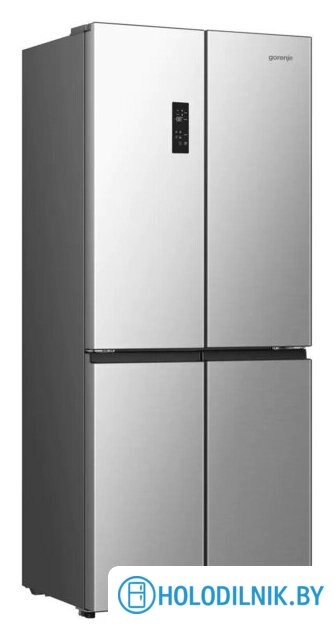 Четырёхдверный холодильник Gorenje NRM819E61X