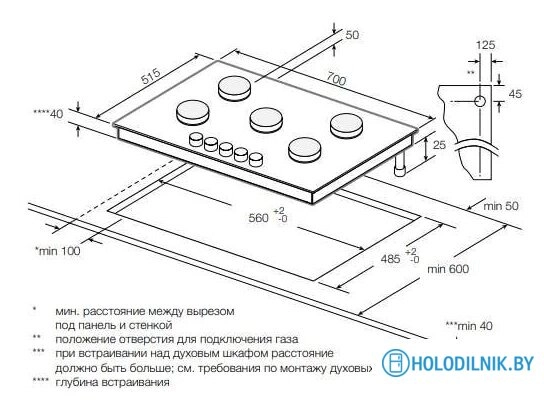 Варочная панель Graude GS 70.1 SM
