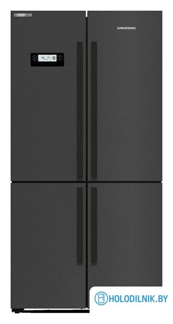 Четырёхдверный холодильник Grundig GQN20130LXBR