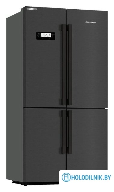 Четырёхдверный холодильник Grundig GQN20130LXBR