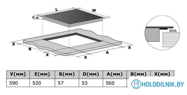 Варочная панель Haier HHY-Y64NFB