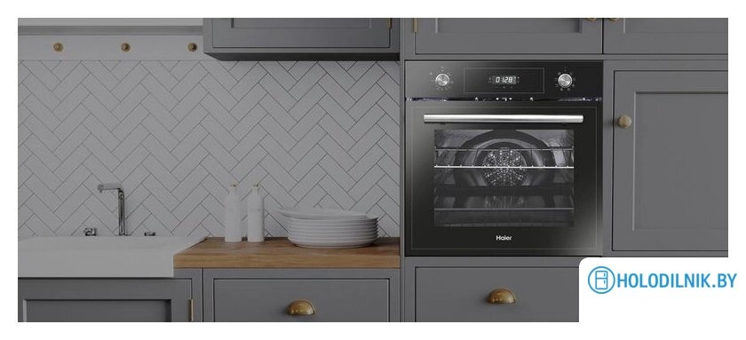 Электрический духовой шкаф Haier HOD-PM08TGB
