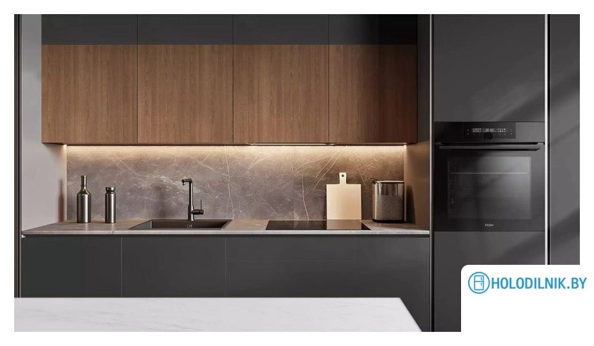 Электрический духовой шкаф Haier HOQ-F6QAN3GB