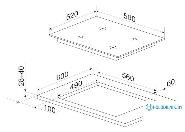 Варочная панель Hansa BHGS650103