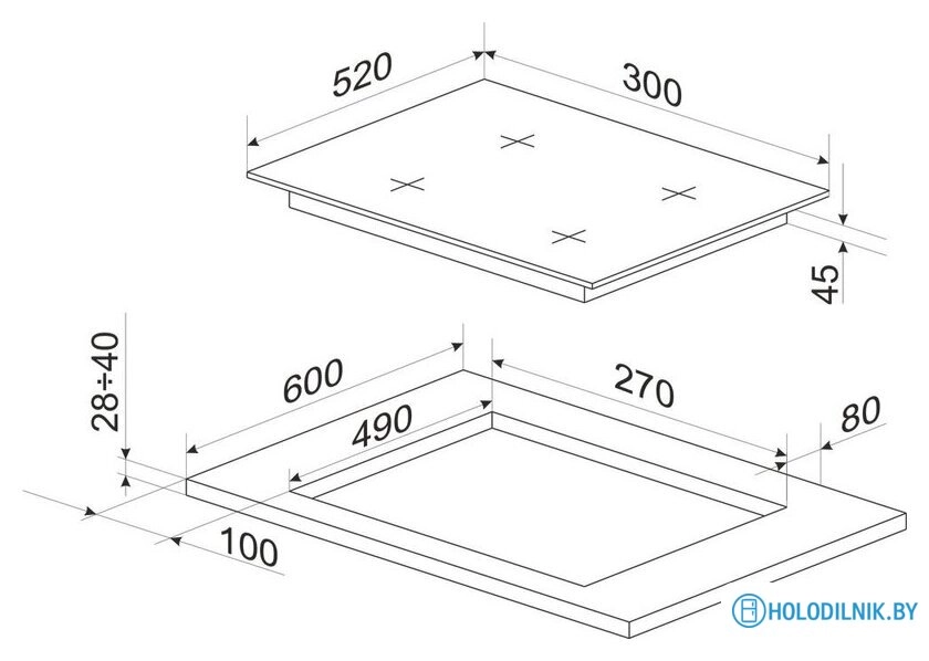 Варочная панель Hansa BHKS330300