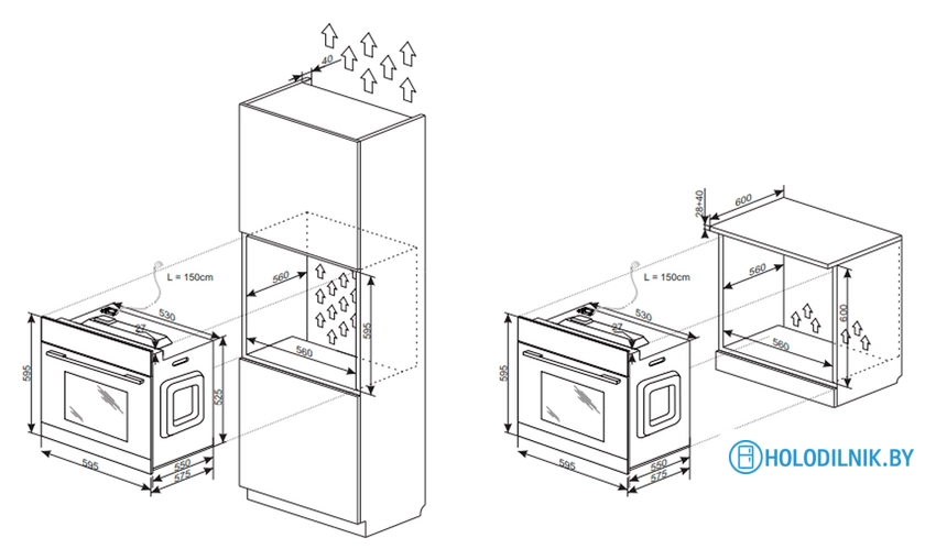 Электрический духовой шкаф Hansa BOEW681621