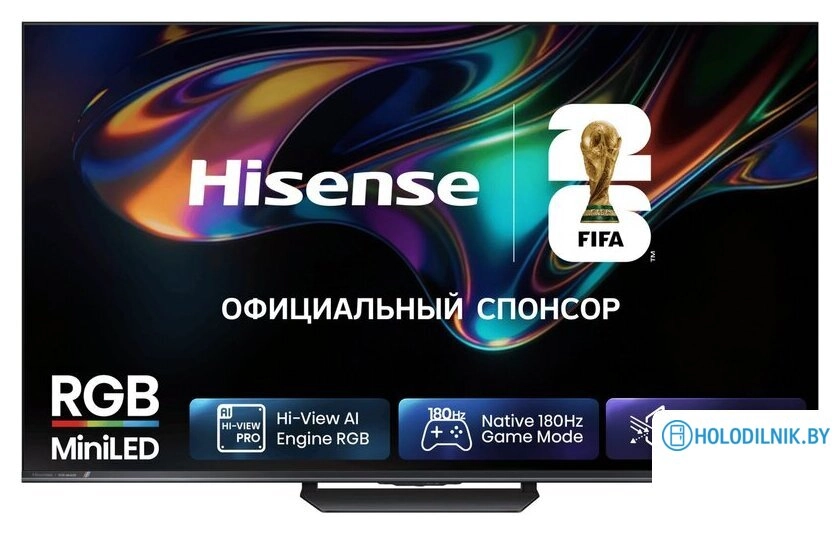 RGB miniLED телевизор Hisense 75UR8S