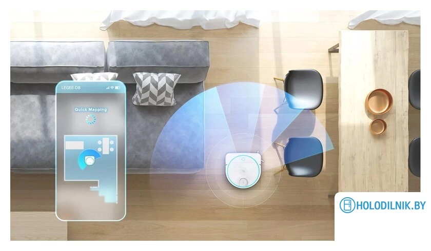 Робот-пылесос Hobot Legee-D8