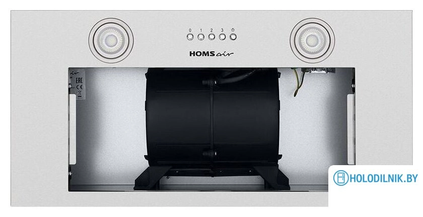 Кухонная вытяжка HOMSair Camelia Power 60 (нержавеющая сталь)