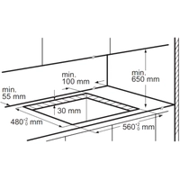Варочная панель HOMSair HGE643WH