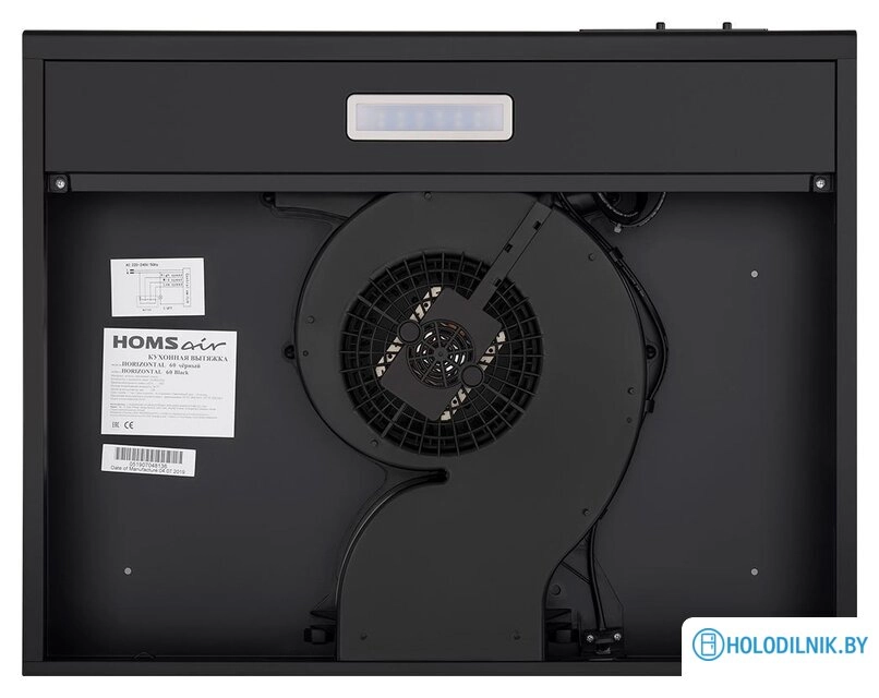 Кухонная вытяжка HOMSair Horizontal 60 (черный)