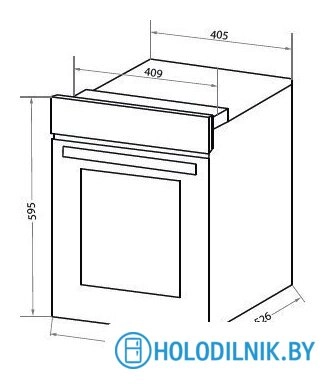 Электрический духовой шкаф HOMSair OEM451BK