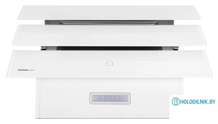 Кухонная вытяжка HOMSair Vertical 60 Glass (белый)