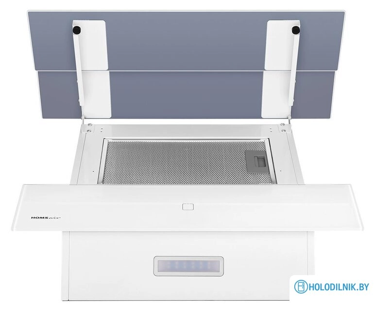 Кухонная вытяжка HOMSair Vertical 60 Glass (белый)