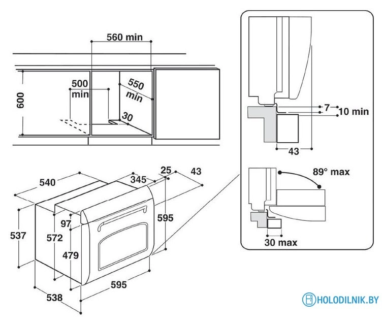 Электрический духовой шкаф Hotpoint-Ariston FIT 804 H OW HA