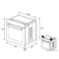 Электрический духовой шкаф Hotpoint FE9 831 JSH WHG