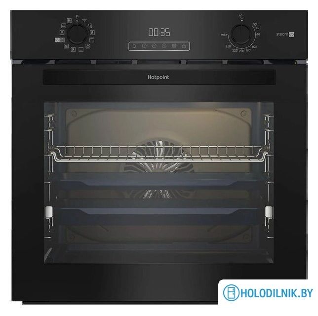 Электрический духовой шкаф Hotpoint HSTF 1231 JSAH BLG