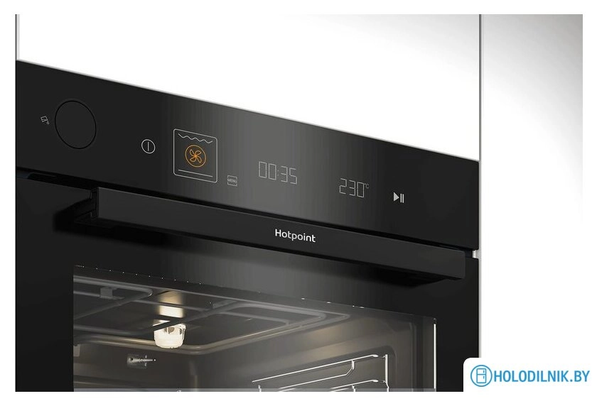 Электрический духовой шкаф Hotpoint HSTF 1352 H BL