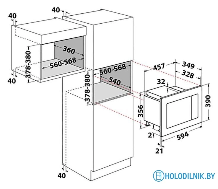 Микроволновая печь Hotpoint MF20G IX HA