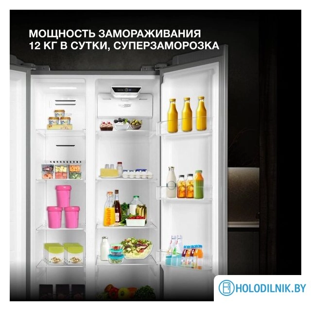 Холодильник side by side Hyundai CS4083FIX