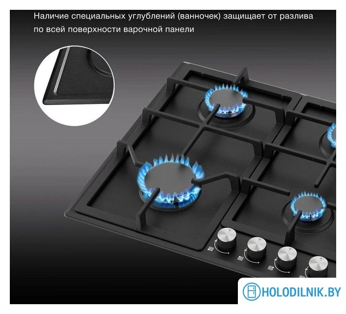 Варочная панель Hyundai HHG 6432 BK