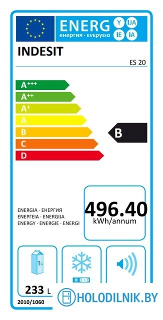 Холодильник Indesit ES 20