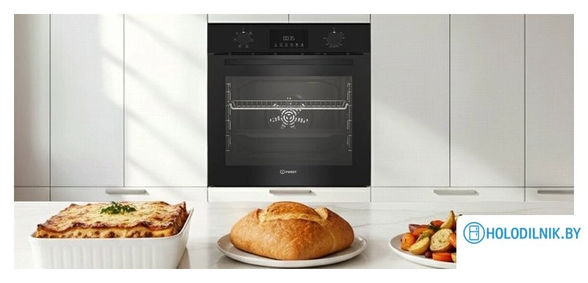 Электрический духовой шкаф Indesit IBFTE 2434 BL