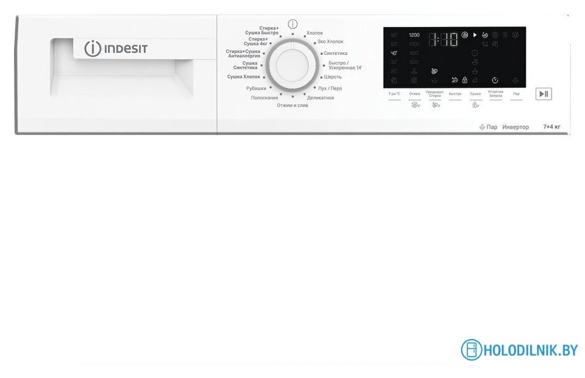 Стирально-сушильная машина Indesit WDS 7428 C7S VW