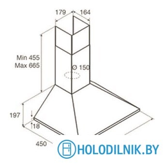 Кухонная вытяжка Jetair Gaia WH/A/60 [PRF0112627]