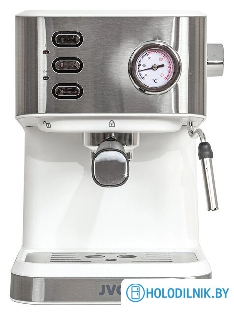 Рожковая кофеварка JVC JK-CF33 (белый)