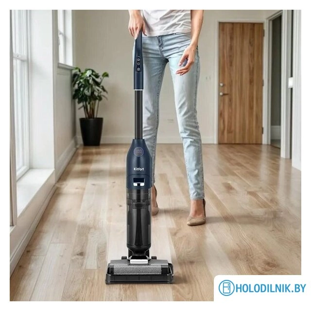 Вертикальный моющий пылесос Kitfort KT-5248