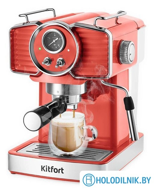 Рожковая кофеварка Kitfort KT-7125-1