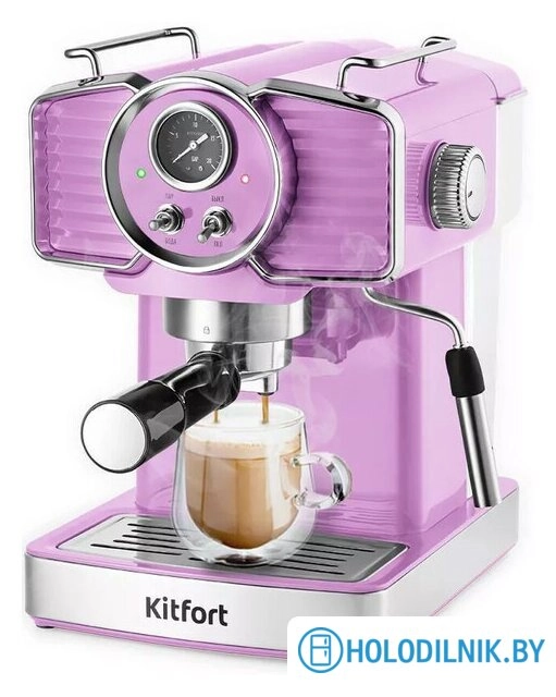 Рожковая кофеварка Kitfort KT-7125-3