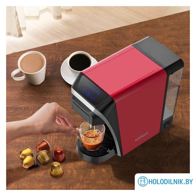 Рожковая кофеварка Kitfort KT-7227