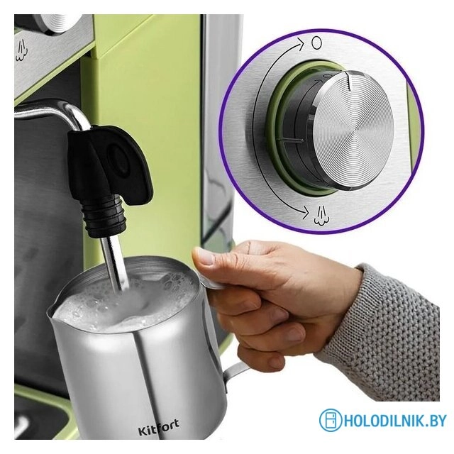 Рожковая кофеварка Kitfort KT-7442